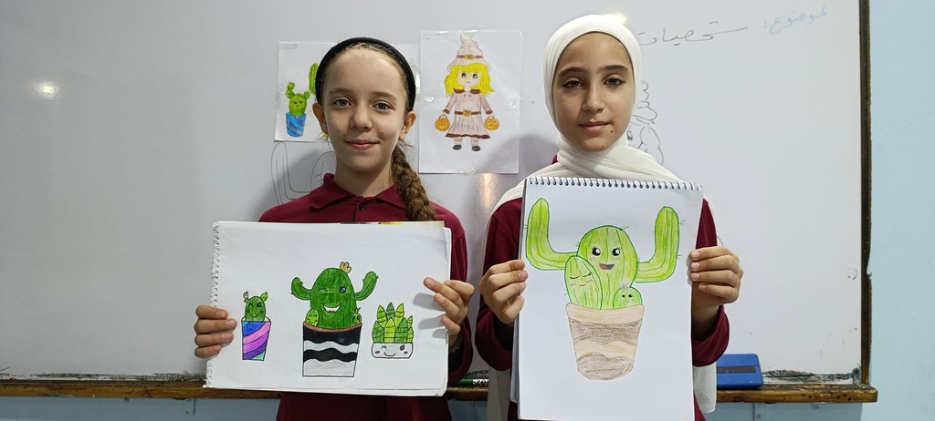 الفكرة تصبح رسمة